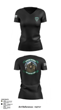Spokane Regional Air Support Unit 73672430 Women's Short Sleeve V-neck Shirt - 102