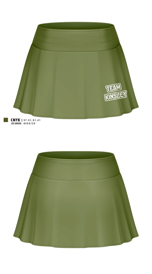 Skort, Team kinsley, Tennis, Teamtime, Team time, sublimation, custom sports apparel, team uniforms, spirit wear, spiritwear, sports uniforms, custom shirts, team store, custom team store, fundraiser sports, apparel fundraiser