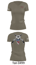 Special Boat Team 22 73434098 Women's Short Sleeve V-neck Shirt - 65