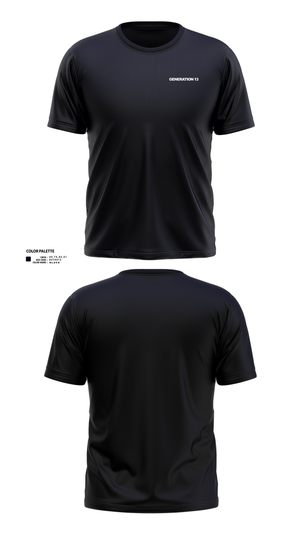 Short Sleeve Performance Shirt, Generation 13, , Teamtime, Team time, sublimation, custom sports apparel, team uniforms, spirit wear, spiritwear, sports uniforms, custom shirts, team store, custom team store, fundraiser sports, apparel fundraiser