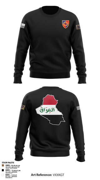 Crew Neck Sweatshirt, 617th MP DET, , Teamtime, Team time, sublimation, custom sports apparel, team uniforms, spirit wear, spiritwear, sports uniforms, custom shirts, team store, custom team store, fundraiser sports, apparel fundraiser