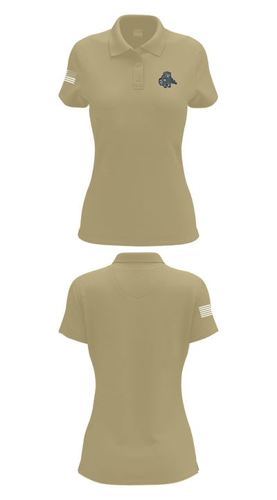 441st Engineer Company 54564095 Women's Short Sleeve Performance Polo  - 95
