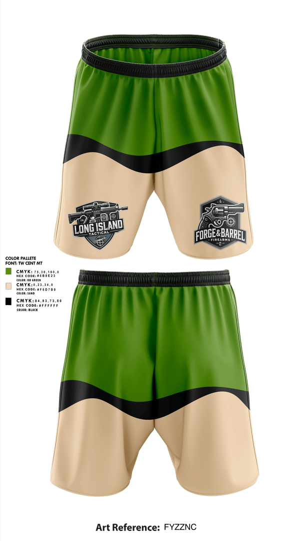Athletic Shorts With Pockets, Forge & Barrel Firearms, , Teamtime, Team time, sublimation, custom sports apparel, team uniforms, spirit wear, spiritwear, sports uniforms, custom shirts, team store, custom team store, fundraiser sports, apparel fundraiser
