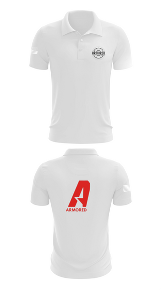 Short Sleeve Performance Polo, THE ARMORED LEAGUE, Wrestling, Teamtime, Team time, sublimation, custom sports apparel, team uniforms, spirit wear, spiritwear, sports uniforms, custom shirts, team store, custom team store, fundraiser sports, apparel fundraiser