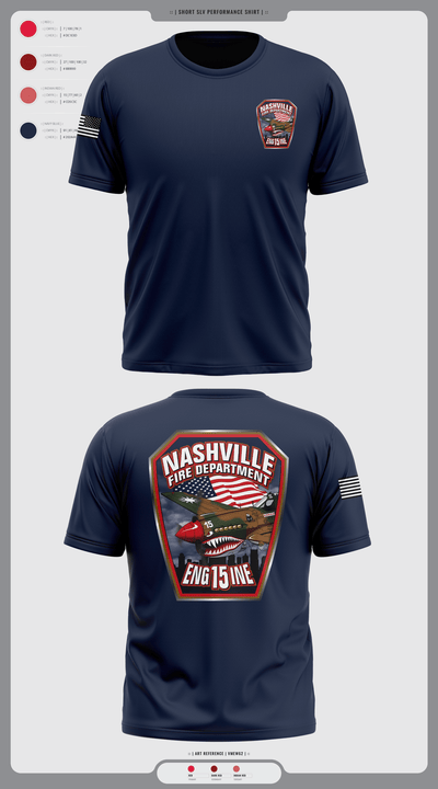 Engine 15 4145727 Short Sleeve Performance Shirt - 4