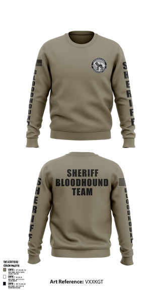 Crew Neck Sweatshirt, Chesterfield County Sheriff Office, Police, Teamtime, Team time, sublimation, custom sports apparel, team uniforms, spirit wear, spiritwear, sports uniforms, custom shirts, team store, custom team store, fundraiser sports, apparel fundraiser