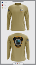 Tolland Police Department 15445764 Long Sleeve Performance Shirt 3