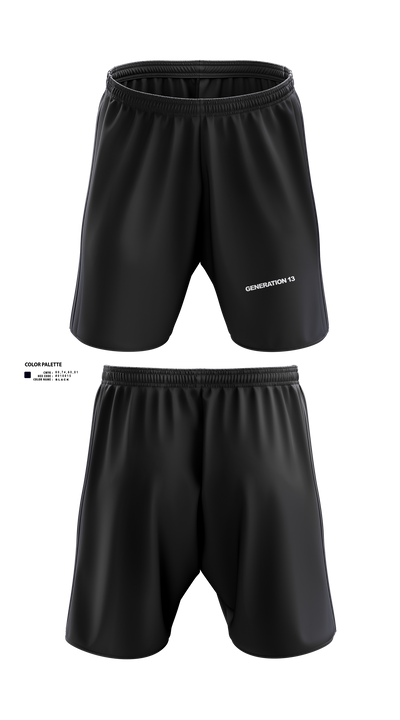 Generation 13 35612536 Athletic Shorts With Pockets - 2