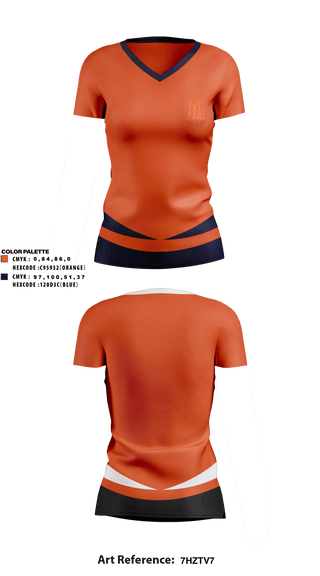 Womens Short Sleeve Vneck Shirt, Mountain Lakes High School Field Hockey, Field Hockey, Teamtime, Team time, sublimation, custom sports apparel, team uniforms, spirit wear, spiritwear, sports uniforms, custom shirts, team store, custom team store, fundraiser sports, apparel fundraiser