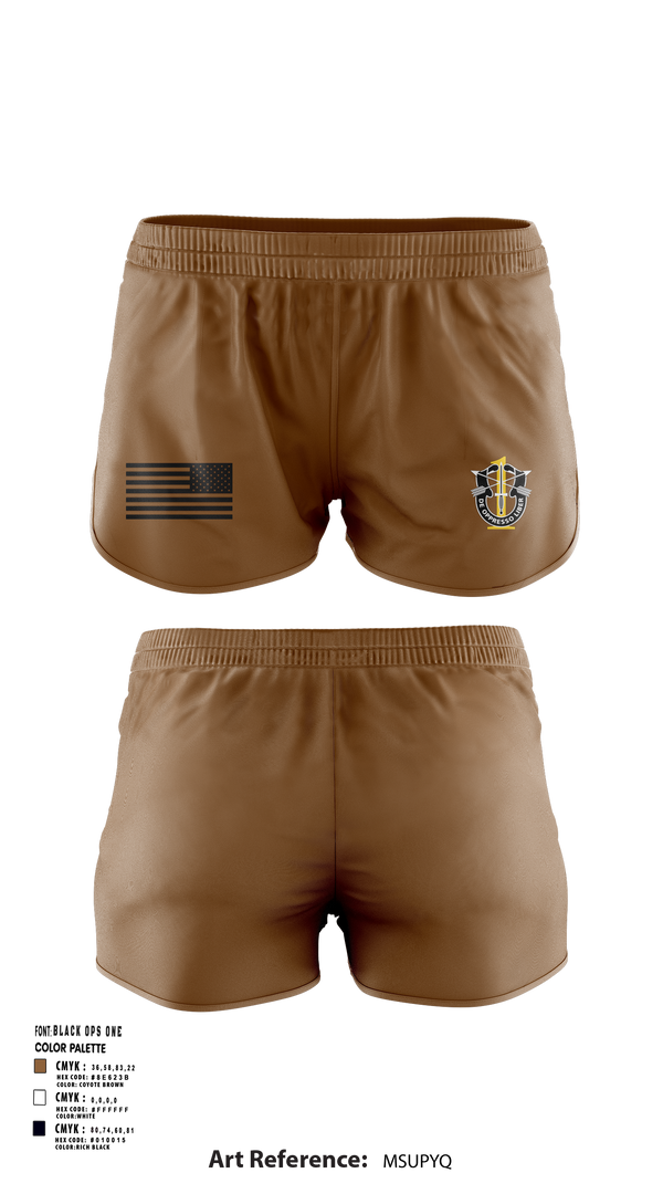 Ranger Panties, SORD, 1st group, , Teamtime, Team time, sublimation, custom sports apparel, team uniforms, spirit wear, spiritwear, sports uniforms, custom shirts, team store, custom team store, fundraiser sports, apparel fundraiser