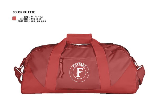 Duffle Bag, Foxtrot Company, , Teamtime, Team time, sublimation, custom sports apparel, team uniforms, spirit wear, spiritwear, sports uniforms, custom shirts, team store, custom team store, fundraiser sports, apparel fundraiser
