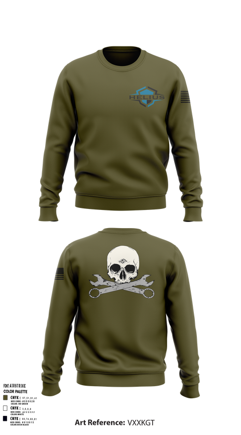 Crew Neck Sweatshirt, Helius, , Teamtime, Team time, sublimation, custom sports apparel, team uniforms, spirit wear, spiritwear, sports uniforms, custom shirts, team store, custom team store, fundraiser sports, apparel fundraiser