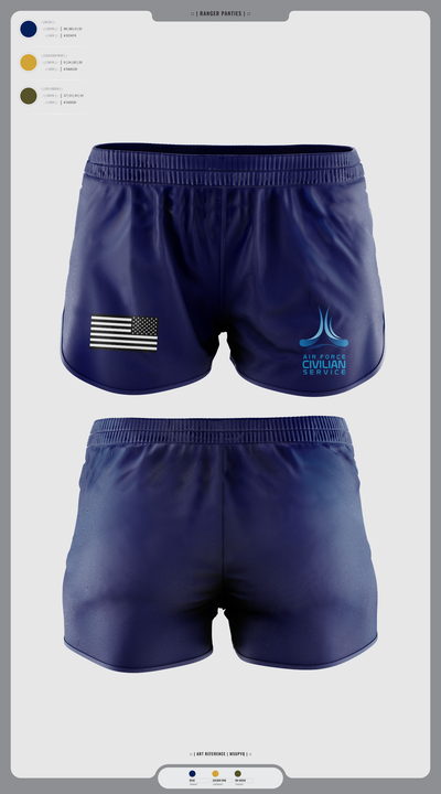 9th Civil Engineer Squadron 89211458 Ranger Panties - 1