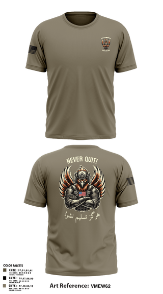 Short Sleeve Performance Shirt, F CO, 229th MI BN, , Teamtime, Team time, sublimation, custom sports apparel, team uniforms, spirit wear, spiritwear, sports uniforms, custom shirts, team store, custom team store, fundraiser sports, apparel fundraiser