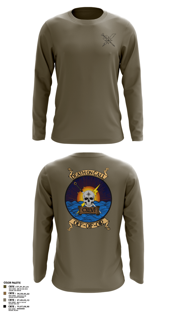 Long Sleeve Performance Shirt, 146th ASOS, Air Force, Teamtime, Team time, sublimation, custom sports apparel, team uniforms, spirit wear, spiritwear, sports uniforms, custom shirts, team store, custom team store, fundraiser sports, apparel fundraiser