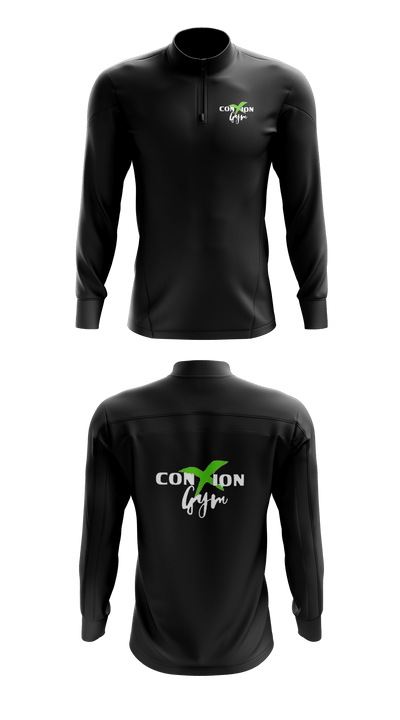 Desoto County Gymnastics 48455202 Quarter Zip Jacket - 41