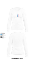 Greer Christian Basketball Association 68399943 Women's Long Sleeve V-neck Shirt - 15
