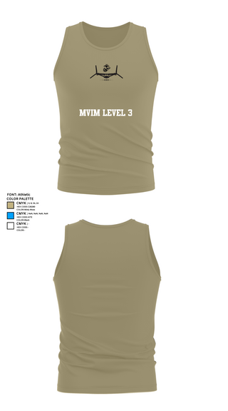 Tank Top, MVIM Level 3, , Teamtime, Team time, sublimation, custom sports apparel, team uniforms, spirit wear, spiritwear, sports uniforms, custom shirts, team store, custom team store, fundraiser sports, apparel fundraiser