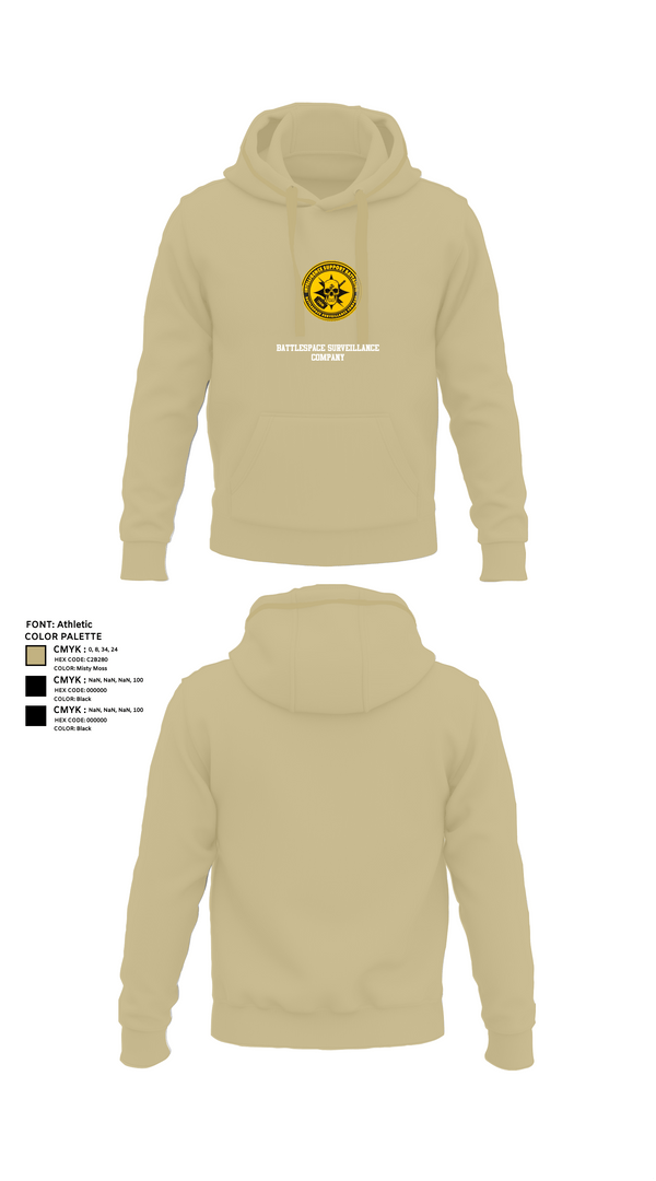 Hoodie, Battlespace Surveillance Company, , Teamtime, Team time, sublimation, custom sports apparel, team uniforms, spirit wear, spiritwear, sports uniforms, custom shirts, team store, custom team store, fundraiser sports, apparel fundraiser