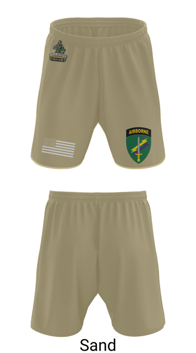 D Co 436th CA BN 62553628 Athletic Shorts With Pockets - 89