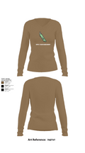 Supply Chain Management 82795963 Women's Long Sleeve V-neck Shirt - 2