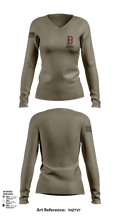 387th EOD 88373306 Women's Long Sleeve V-neck Shirt - 103