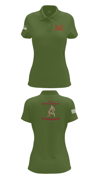 Womens Short Sleeve Performance Polo, 206th EN BN, , Teamtime, Team time, sublimation, custom sports apparel, team uniforms, spirit wear, spiritwear, sports uniforms, custom shirts, team store, custom team store, fundraiser sports, apparel fundraiser