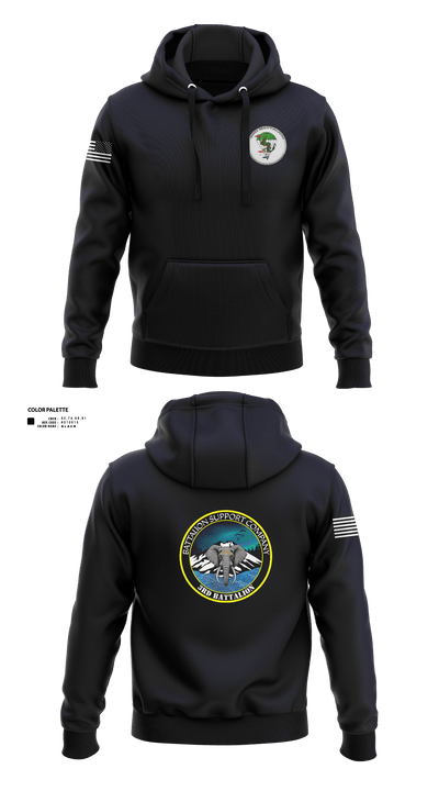 1SFG(A) 3rd BN BSC 68402160 Hoodie - 1