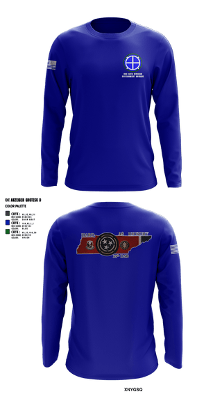 Long Sleeve Performance Shirt, HHC 35th Division Sustainment Brigade, National Guard, Teamtime, Team time, sublimation, custom sports apparel, team uniforms, spirit wear, spiritwear, sports uniforms, custom shirts, team store, custom team store, fundraiser sports, apparel fundraiser