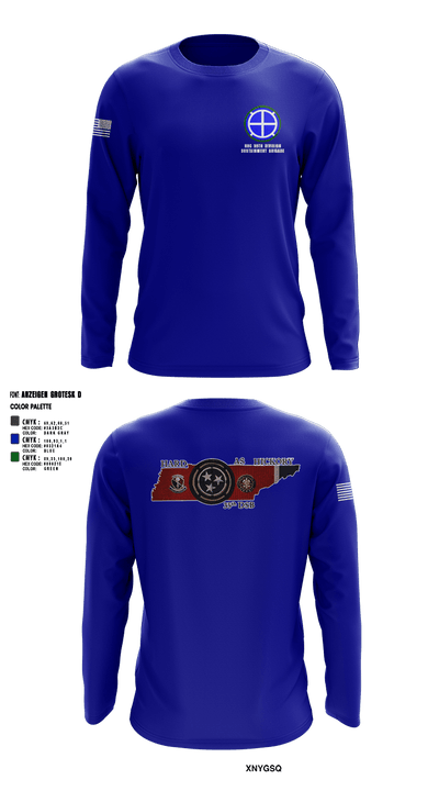 HHC 35th Division Sustainment Brigade 46313686 Long Sleeve Performance Shirt 2