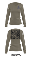 Randolph AFB Top III 66201325 Women's Long Sleeve V-neck Shirt - 77