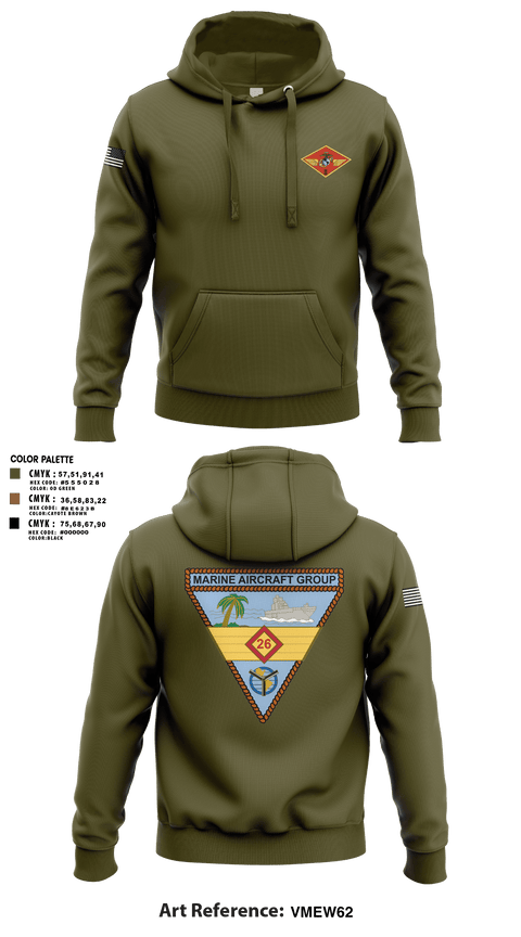 Hoodie, 2nd MAW, , Teamtime, Team time, sublimation, custom sports apparel, team uniforms, spirit wear, spiritwear, sports uniforms, custom shirts, team store, custom team store, fundraiser sports, apparel fundraiser