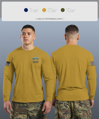 Long Sleeve Performance Shirt, 9th Civil Engineer Squadron, , Teamtime, Team time, sublimation, custom sports apparel, team uniforms, spirit wear, spiritwear, sports uniforms, custom shirts, team store, custom team store, fundraiser sports, apparel fundraiser