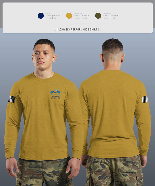 Long Sleeve Performance Shirt, 9th Civil Engineer Squadron, , Teamtime, Team time, sublimation, custom sports apparel, team uniforms, spirit wear, spiritwear, sports uniforms, custom shirts, team store, custom team store, fundraiser sports, apparel fundraiser