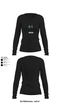 Greeks 13518002 Women's Long Sleeve V-neck Shirt - 22