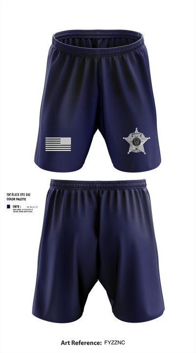 Hays County Sheriff’s Office 39669531 Athletic Shorts With Pockets - 35