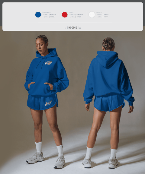 Hoodie, Cleveland Blue Raiders, Track & Field, Teamtime, Team time, sublimation, custom sports apparel, team uniforms, spirit wear, spiritwear, sports uniforms, custom shirts, team store, custom team store, fundraiser sports, apparel fundraiser