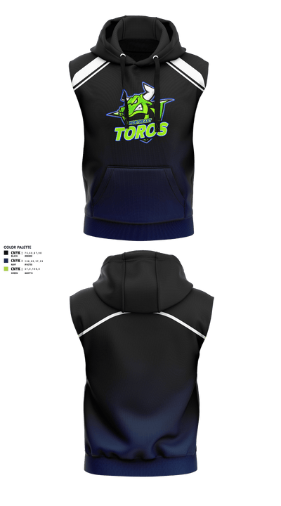 Northeast Toros Football 18068925 Sleeveless Hoodie - 1