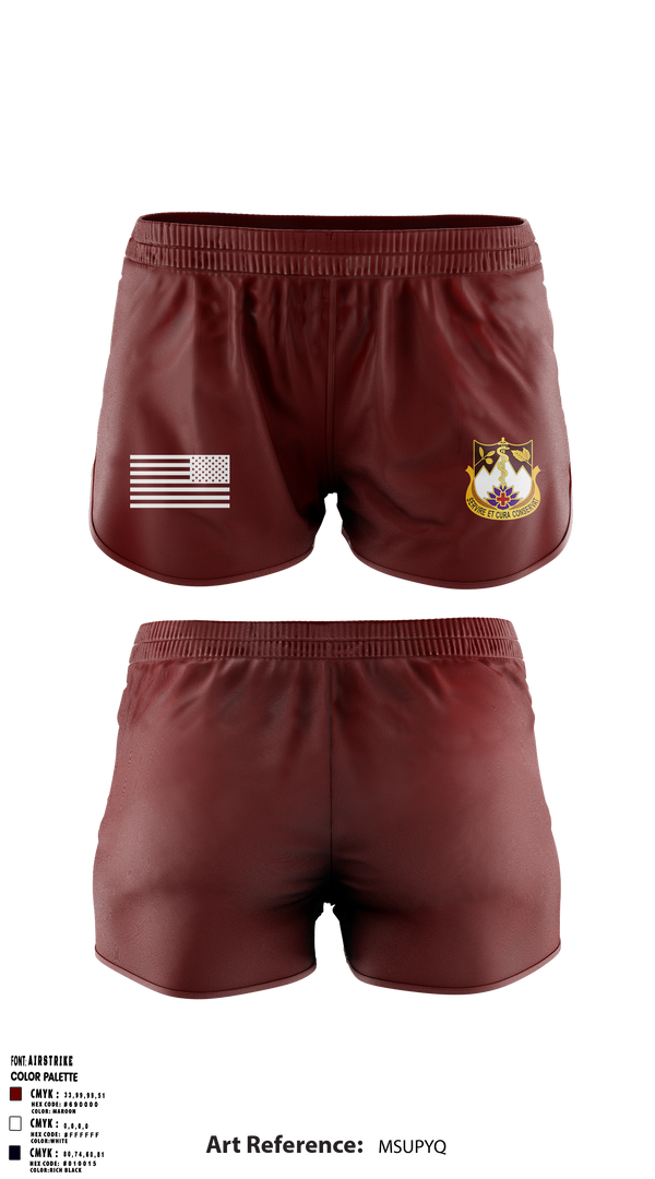 Ranger Panties, HHD, 627TH Hospital Center, , Teamtime, Team time, sublimation, custom sports apparel, team uniforms, spirit wear, spiritwear, sports uniforms, custom shirts, team store, custom team store, fundraiser sports, apparel fundraiser