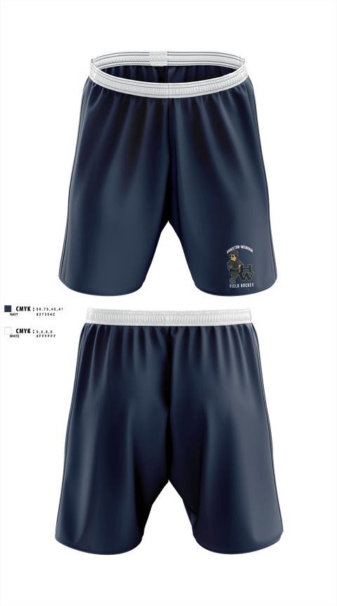 Athletic Shorts With Pockets, Hamilton-Wenham Regional High School Field Hockey, Field Hockey, Teamtime, Team time, sublimation, custom sports apparel, team uniforms, spirit wear, spiritwear, sports uniforms, custom shirts, team store, custom team store, fundraiser sports, apparel fundraiser