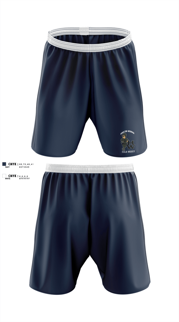 Athletic Shorts With Pockets, Hamilton-Wenham Regional High School Field Hockey, Field Hockey, Teamtime, Team time, sublimation, custom sports apparel, team uniforms, spirit wear, spiritwear, sports uniforms, custom shirts, team store, custom team store, fundraiser sports, apparel fundraiser