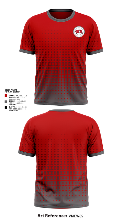 West Allegheny Marching Pride Band 50322871 Short Sleeve Performance Shirt - 1