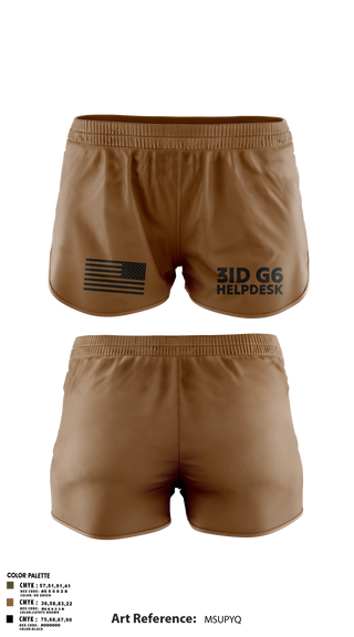 Ranger Panties, 3ID G6 Helpdesk, , Teamtime, Team time, sublimation, custom sports apparel, team uniforms, spirit wear, spiritwear, sports uniforms, custom shirts, team store, custom team store, fundraiser sports, apparel fundraiser