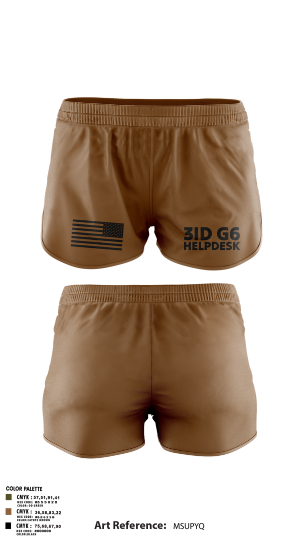 Ranger Panties, 3ID G6 Helpdesk, , Teamtime, Team time, sublimation, custom sports apparel, team uniforms, spirit wear, spiritwear, sports uniforms, custom shirts, team store, custom team store, fundraiser sports, apparel fundraiser