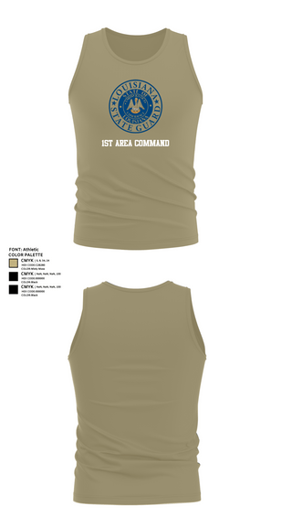 Tank Top, 1st Area Command, , Teamtime, Team time, sublimation, custom sports apparel, team uniforms, spirit wear, spiritwear, sports uniforms, custom shirts, team store, custom team store, fundraiser sports, apparel fundraiser