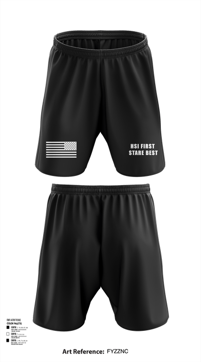 HSI First Stare BEST 75939314 Athletic Shorts With Pockets - 103