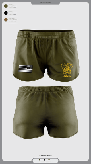 Ranger Panties, Aircrew Rescue Swimmer, , Teamtime, Team time, sublimation, custom sports apparel, team uniforms, spirit wear, spiritwear, sports uniforms, custom shirts, team store, custom team store, fundraiser sports, apparel fundraiser