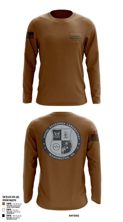 Naval Research Lab 68705363 Long Sleeve Performance Shirt 107