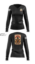 Kirk U.S. Army Health Clinic 36781561 Women's Long Sleeve V-neck Shirt - 60