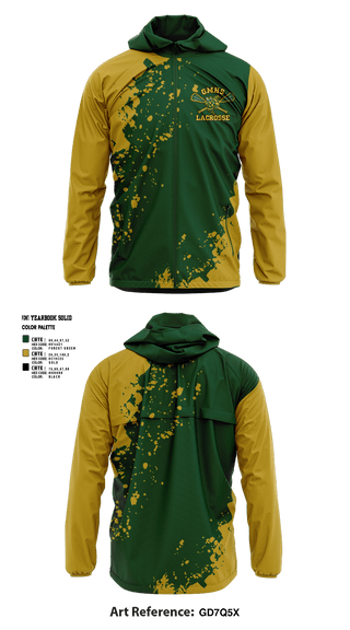 Windbreaker, Great Mills High School Lacrosse, Women's Lacrosse, Teamtime, Team time, sublimation, custom sports apparel, team uniforms, spirit wear, spiritwear, sports uniforms, custom shirts, team store, custom team store, fundraiser sports, apparel fundraiser